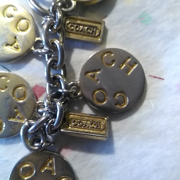 COACH KEY RING BAG CHARM - Picture 2 of 4